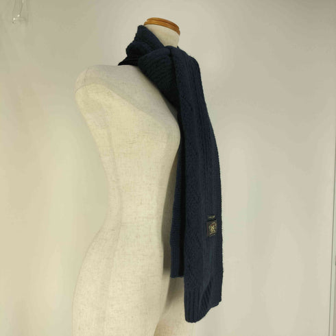ダブルアールエルラルフローレン RRL RALPH LAUREN ケーブル カシミヤ マフラー メンズ