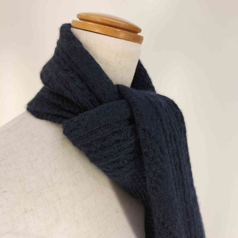 ダブルアールエルラルフローレン RRL RALPH LAUREN ケーブル カシミヤ マフラー メンズ