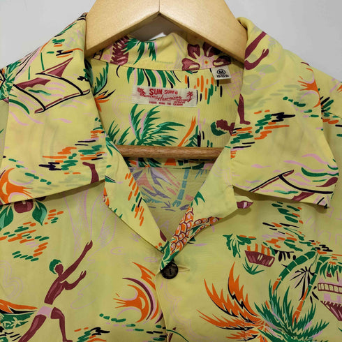 サンサーフ SUN SURF 22年モデル RAYON HAWAIIAN SHIRT HALEKULANI メンズ JPN:M