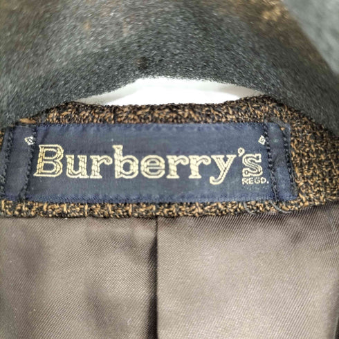 バーバリーズ BURBERRYS 60S~70S STYLED AND DESIGNED IN LONDON ENGLAND 背抜き ウールテーラードジャケット メンズ 170-91-794