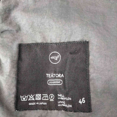 テアトラ TEATORA パッカブル テーラードジャケット メンズ JPN:46
