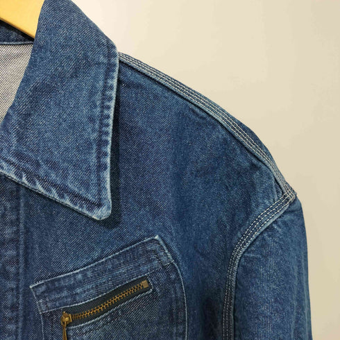 EDIT.FOR LULU pan 91BNS (91B NEW SHAPE) - BLUE ショート デニムジャケット レディース FREE