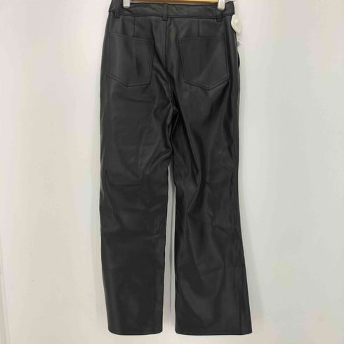 ジーユー GU フェイクレザーフレアパンツ レディース JPN:M