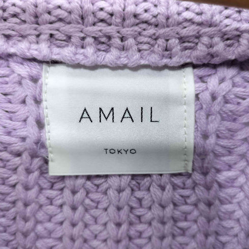 アマイル AMAIL Bon sandwich knit レディース F
