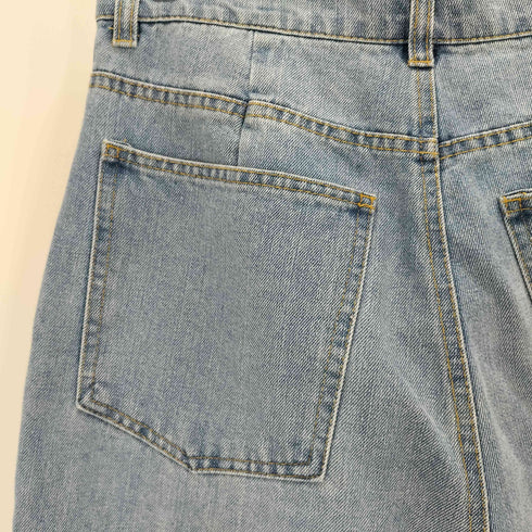 yae Super wide mens like denim レディース JPN:36