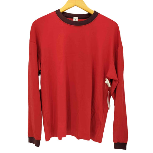 エディフィスラブークル EDIFICE LA BOUCLE アルビニスタスムース クルーネック 長袖Tシャツ メンズ FREE