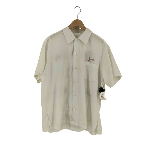 ヒルトン HILTON 70s MADE IN USA ボーリングシャツ チェーンステッチ SALAAM メンズ import:XL 17-17 1/2