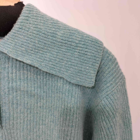 スティーブンアラン Steven Alan ウール ナイロン 2ボタン ニット レディース