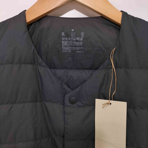 ムジルシリョウヒン 無印良品 23AW 軽量ダウンノーカラージャケット(帯電防止裏地) メンズ M
