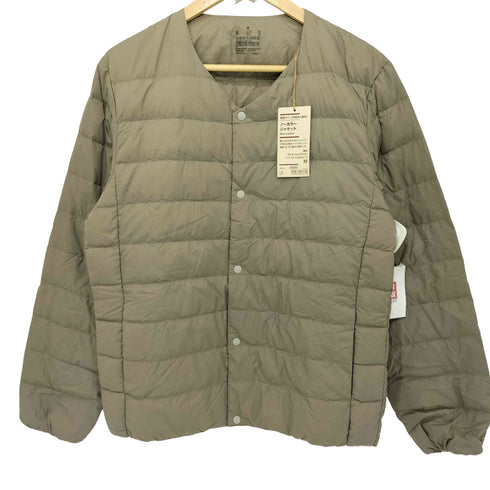 ムジルシリョウヒン 無印良品 23AW 軽量ダウンノーカラージャケット(帯電防止裏地) メンズ JPN:M