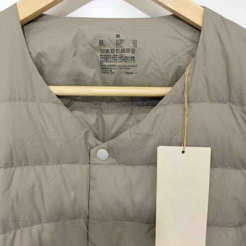 ムジルシリョウヒン 無印良品 23AW 軽量ダウンノーカラージャケット(帯電防止裏地) メンズ JPN:M