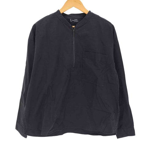 ムジラボ MUJI labo ハーフジップ プルオーバー シャツ メンズ JPN:XL