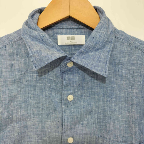 ユニクロ UNIQLO プレミアムリネンシャツ メンズ import:M