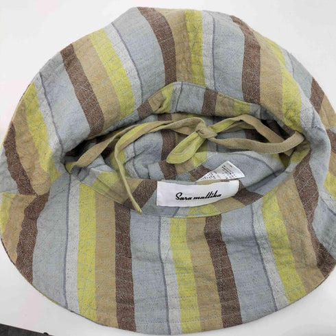 SARAMALLIKA WIDE STRIPE HAT レディース