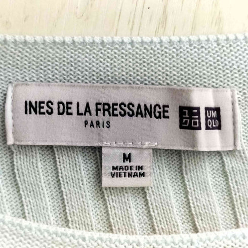 ユニクロイネスドラフレサンジュ UNIQLO INES DE LA FRESSANGE 3Dリブクルーネックセーター レディース JPN:M