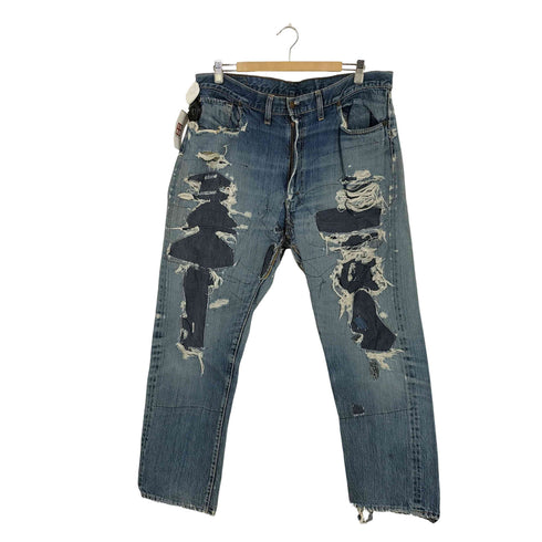 リーバイス Levis ボタン裏14 バックポケット裏シングル ジップUSA刻印 デニムパンツ 66前期 505 メンズ