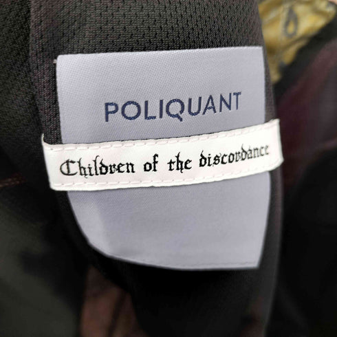 チルドレンオブザディスコーダンス Children of the discordance POLIQUANT PVC コーティング バンダナ キルティング パンツ メンズ