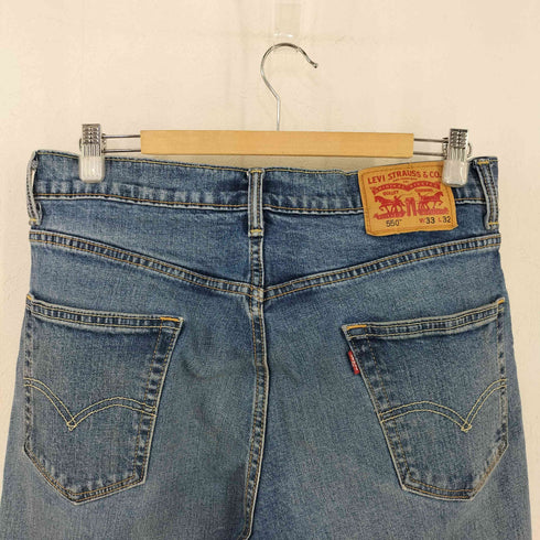 リーバイス Levis 550 ジッパーフライ テーパードデニムパンツ メンズ W33 L32