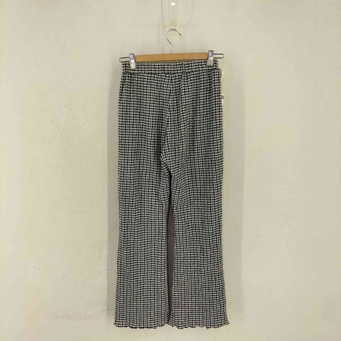 レイビームス Ray BEAMS シャーリングギンガムパンツ レディース JPN:0
