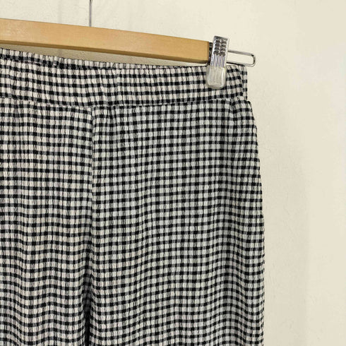 レイビームス Ray BEAMS シャーリングギンガムパンツ レディース JPN:0