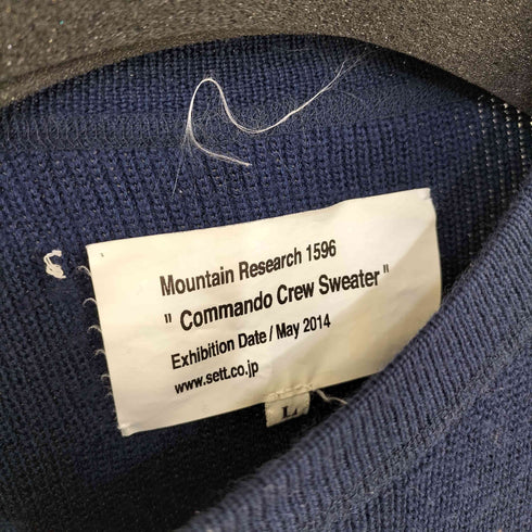 マウンテンリサーチ MOUNTAIN RESEARCH Commando Crew Sweater ウールコマンドニット メンズ JPN:L
