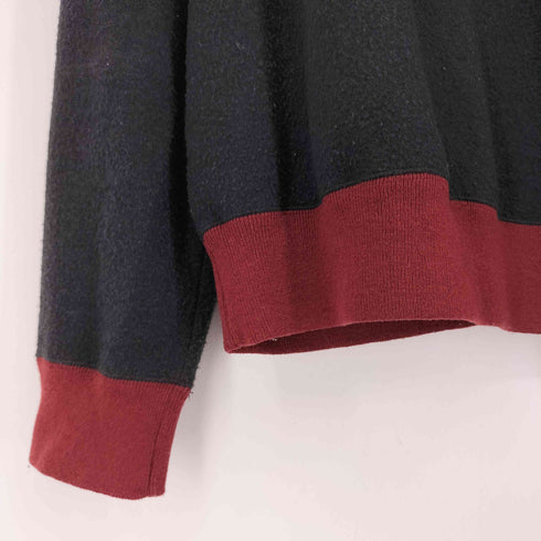 ポロスポーツラルフローレン POLO SPORT RALPH LAUREN 90S ハーフジップ メルトンニット メンズ JPN:M