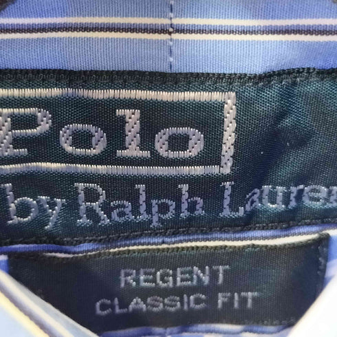 ポロバイラルフローレン Polo by RALPH LAUREN スモールポニー刺繍 REGENT CLASSIC FIT ストライプシャツ メンズ 15