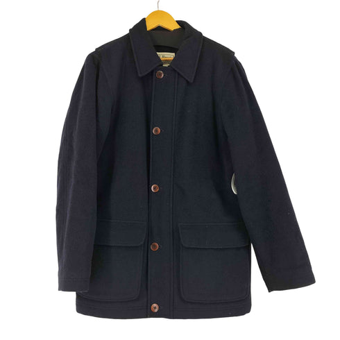 エルエルビーン L.L.Bean 裏地キルティング ウールハーフコート メンズ JPN:S