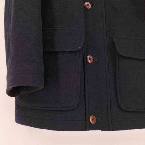 エルエルビーン L.L.Bean 裏地キルティング ウールハーフコート メンズ JPN:S