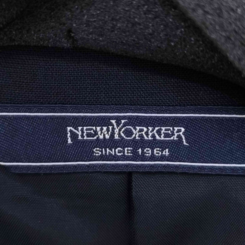 ニューヨーカー NEWYORKER 紺ブレ テーラードジャケット メンズ