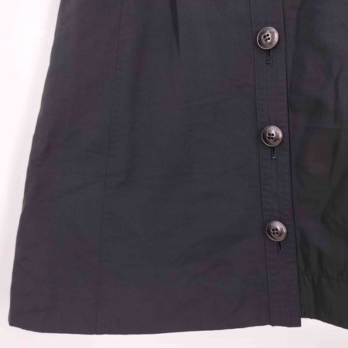 バーバリーブルーレーベル BURBERRY BLUE LABEL ノーカラー トレンチコート レディース JPN:38