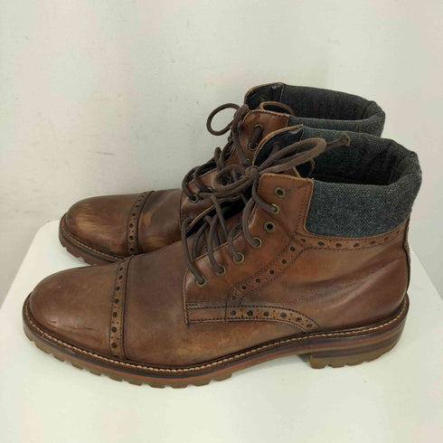 J&M EST1850 レザーブーツ メンズ 9.5