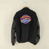 MADE IN USA 両面ワッペン レザースリーブスタジャン HOLLYWOOD メンズ import:L