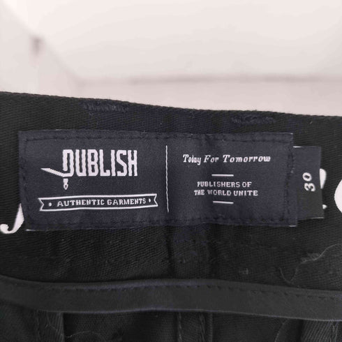 PUBLISH フロント刺繍ジョガーパンツ street メンズ US:30-31