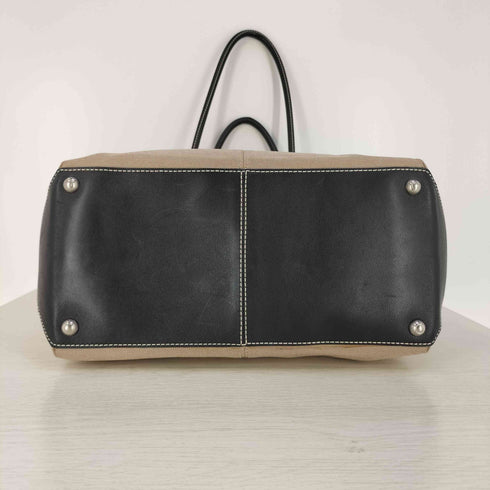 トッズ TOD’S イタリア製 レザー切替 トートバッグ レディース