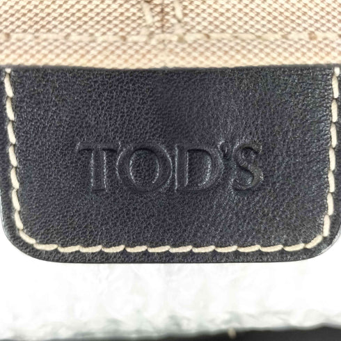 トッズ TOD’S イタリア製 レザー切替 トートバッグ レディース