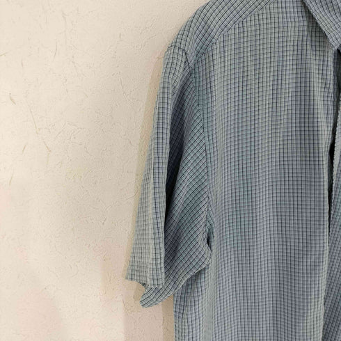 コロンビア Columbia 片玉縁ポケット チェックS/Sシャツ メンズ import:M