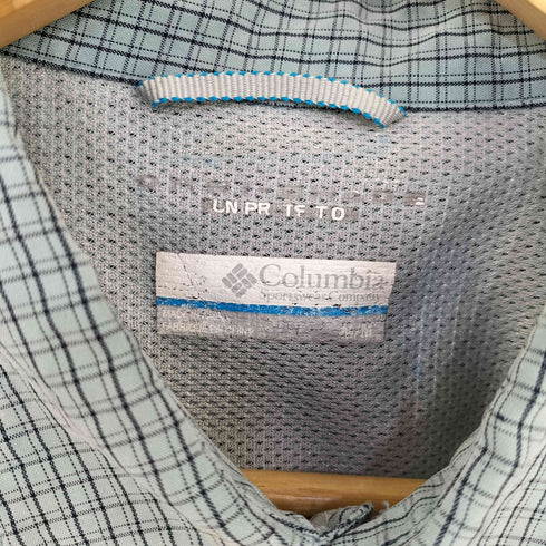 コロンビア Columbia 片玉縁ポケット チェックS/Sシャツ メンズ import:M