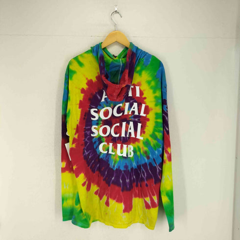 アンチソーシャルソーシャルクラブ ANTI SOCIAL SOCIAL CLUB タイダイ柄プルオーバーパーカー メンズ JPN:XL