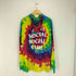 アンチソーシャルソーシャルクラブ ANTI SOCIAL SOCIAL CLUB タイダイ柄プルオーバーパーカー メンズ JPN:XL