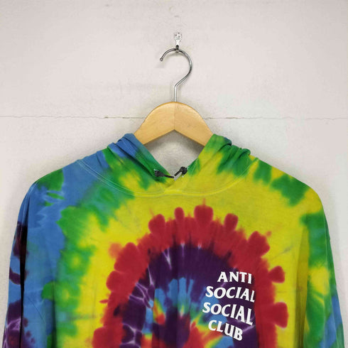 アンチソーシャルソーシャルクラブ ANTI SOCIAL SOCIAL CLUB タイダイ柄プルオーバーパーカー メンズ JPN:XL