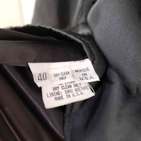 WILLIAM BERANEK MADE IN USA ナイロン ドライビングジャケット riri メンズ US:40