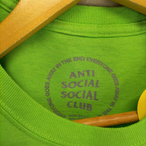 アンチソーシャルソーシャルクラブ ANTI SOCIAL SOCIAL CLUB 両面プリントクルーネックTシャツ メンズ JPN:L