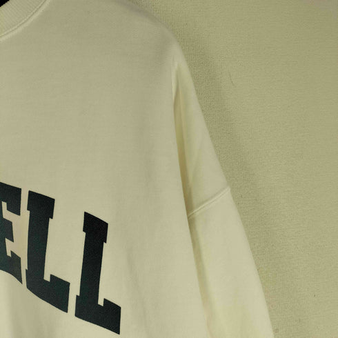 ビューティーアンドユースユナイテッドアローズ BEAUTY & YOUTH UNITED ARROWS 23ss コットン裏毛 ロゴスウェット プルオーバー レディース