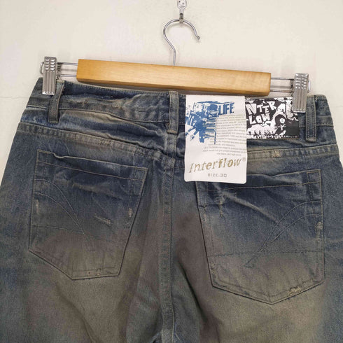 INTER FLOW ローライズデニムパンツ Y2K メンズ US:30-31