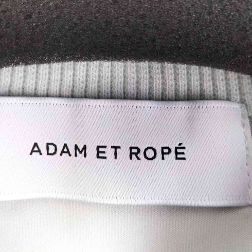 アダムエロペ Adam et Rope 21ss スリットダンボールプルオーバー レディース