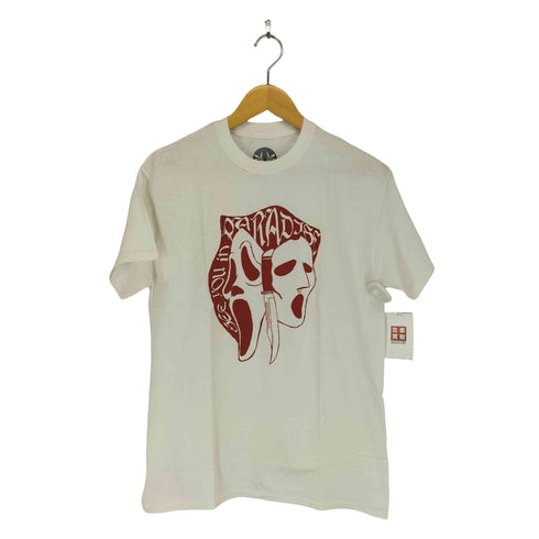 PARADIS3 USA製 フロントプリントクルーネックTシャツ street メンズ JPN:M