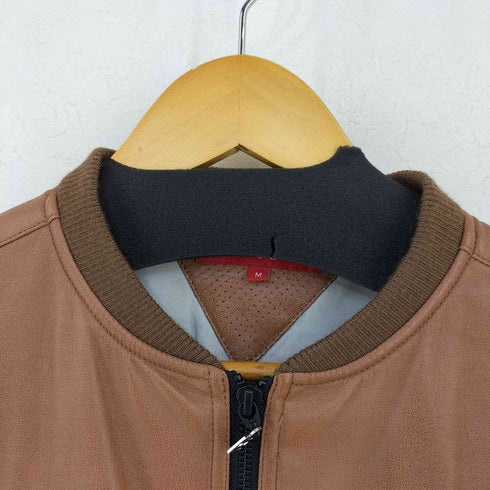 トミーヒルフィガー TOMMY HILFIGER tommy girl ダブルジップ サムホール クロップドフェイクレザージャケット y2k レディース import:M