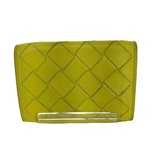ボッテガヴェネタ BOTTEGA VENETA イントレチャート 三つ折り財布 レディース