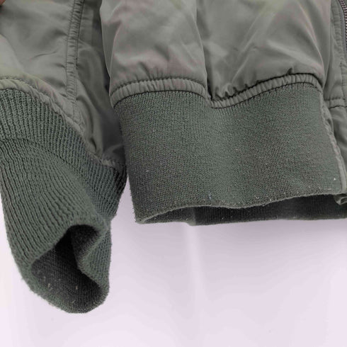 アルファインダストリーズ ALPHA INDUSTRIES ライト MA-1 ユーティリティーポケット フライト ジャケット メンズ import:L